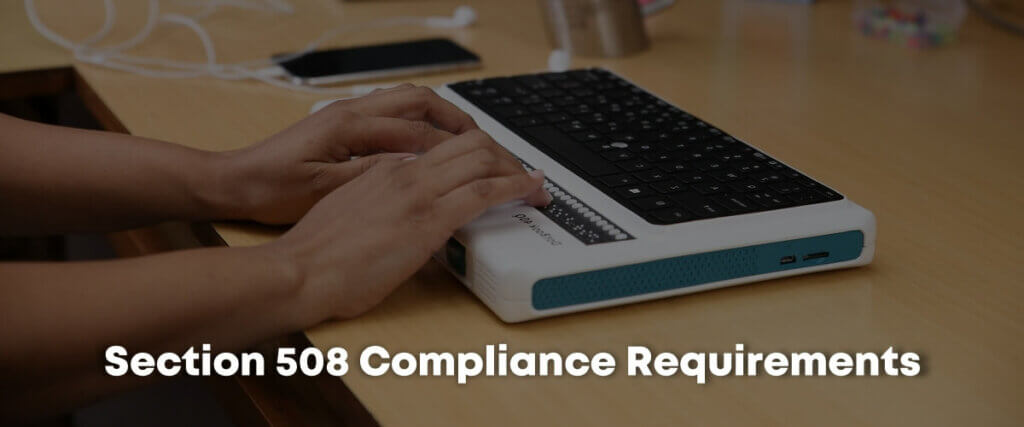 Section 508 Compliance Requirements